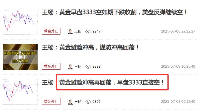 【XM外汇平台】：黄金空头意犹未尽，早盘反弹继续空！(图1)